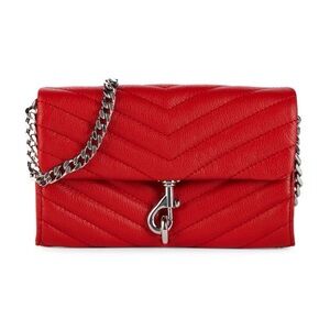 Rebecca Minkoff Red Chevron Crossbody Bag